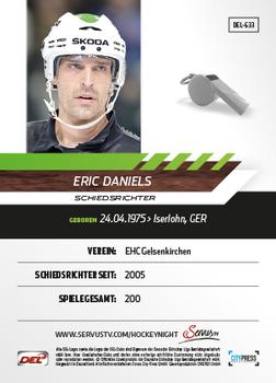 2013-14 Playercards Premium Serie Update (DEL) #633 Eric Daniels Back