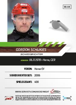 2013-14 Playercards Premium Serie Update (DEL) #645 Gordon Schukies Back