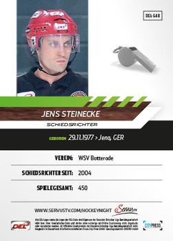 2013-14 Playercards Premium Serie Update (DEL) #648 Jens Steinecke Back
