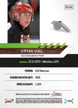 2013-14 Playercards Premium Serie Update (DEL) #649 Stefan Vogl Back