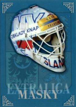 2009-10 Czech CS Legends Masks #25 Dusan Salficky Front