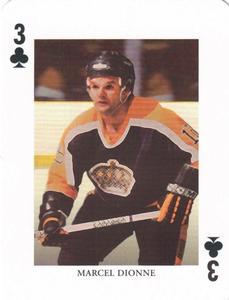 2008-09 Swedish Ice Hockey Playing Card #3♣ Marcel Dionne Front