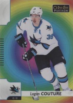 2017-18 O-Pee-Chee Platinum - Rainbow Color Wheel #29 Logan Couture Front