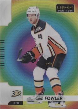 2017-18 O-Pee-Chee Platinum - Rainbow Color Wheel #64 Cam Fowler Front