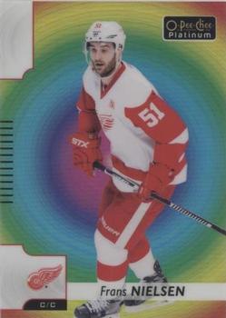 2017-18 O-Pee-Chee Platinum - Rainbow Color Wheel #73 Frans Nielsen Front