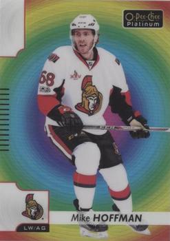 2017-18 O-Pee-Chee Platinum - Rainbow Color Wheel #135 Mike Hoffman Front