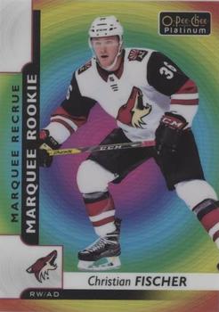 2017-18 O-Pee-Chee Platinum - Rainbow Color Wheel #198 Christian Fischer Front