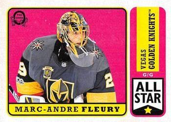 2018-19 O-Pee-Chee - Retro Blank Back #7 Marc-Andre Fleury Front