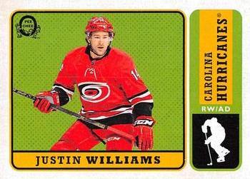 2018-19 O-Pee-Chee - Retro Blank Back #44 Justin Williams Front