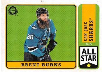 2018-19 O-Pee-Chee - Retro Blank Back #68 Brent Burns Front