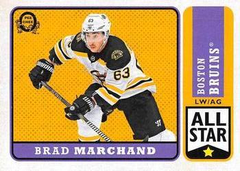 2018-19 O-Pee-Chee - Retro Blank Back #70 Brad Marchand Front