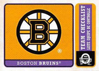 2018-19 O-Pee-Chee - Retro Blank Back #562 Boston Bruins Front