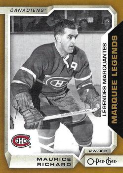 2018-19 O-Pee-Chee - Marquee Legends #ML-10 Maurice Richard Front