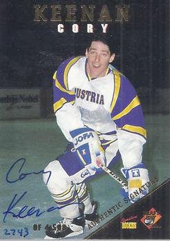 1995 Signature Rookies Draft Day #18 Cory Keenan Front