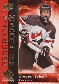 2018 Upper Deck Team Canada Juniors - Program of Excellence #POE-6 Joseph Veleno Front