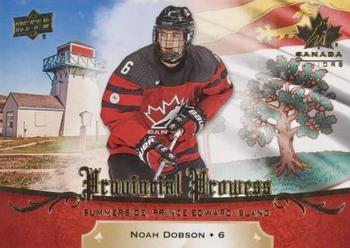 2018 Upper Deck Team Canada Juniors - Provincial Prowess #PP-1 Noah Dobson Front