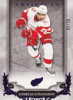 2018-19 Upper Deck Artifacts - Purple #67 Andreas Athanasiou Front