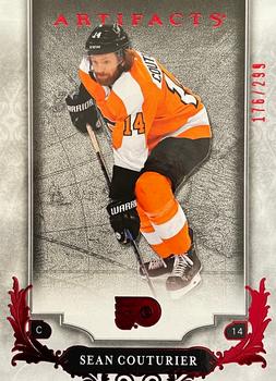 2018-19 Upper Deck Artifacts - Ruby #17 Sean Couturier Front