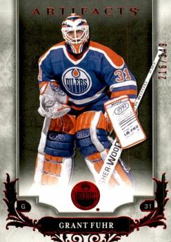 2018-19 Upper Deck Artifacts - Ruby #146 Grant Fuhr Front
