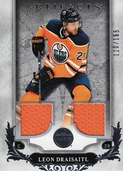 2018-19 Upper Deck Artifacts - Material Jersey Silver #35 Leon Draisaitl Front