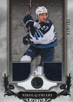 2018-19 Upper Deck Artifacts - Material Jersey Silver #43 Nikolaj Ehlers Front