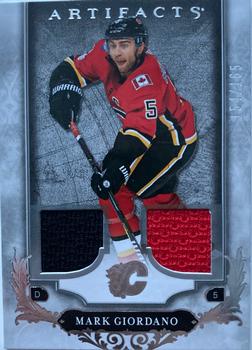 2018-19 Upper Deck Artifacts - Material Jersey Silver #99 Mark Giordano Front