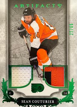 2018-19 Upper Deck Artifacts - Material Jersey Emerald #17 Sean Couturier Front