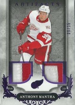 2018-19 Upper Deck Artifacts - Material Patch Purple #10 Anthony Mantha Front