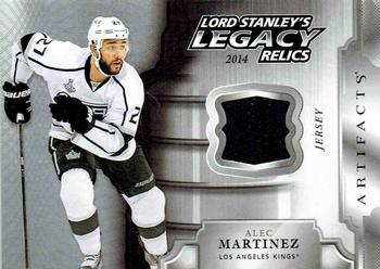 2018-19 Upper Deck Artifacts - Lord Stanley's Legacy Relics #LSLR-AM Alec Martinez Front