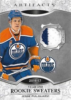 2018-19 Upper Deck Artifacts - Year One Rookie Sweaters #RS-JP Jesse Puljujarvi Front