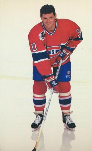 1991-92 Montreal Canadiens Team Issue #NNO Chris Nilan Front