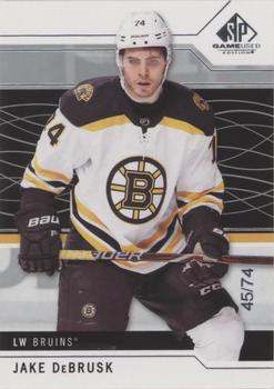 2018-19 SP Game Used #6 Jake DeBrusk Front