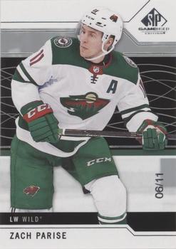 2018-19 SP Game Used #23 Zach Parise Front