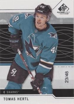 2018-19 SP Game Used #36 Tomas Hertl Front