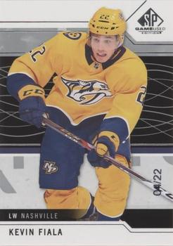 2018-19 SP Game Used #84 Kevin Fiala Front