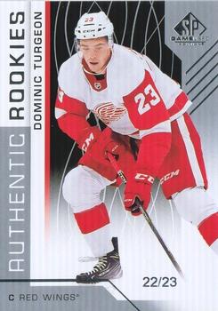 2018-19 SP Game Used #114 Dominic Turgeon Front