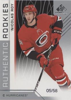 2018-19 SP Game Used #127 Nicolas Roy Front