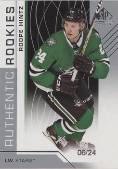 2018-19 SP Game Used #138 Roope Hintz Front