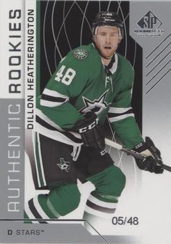 2018-19 SP Game Used #183 Dillon Heatherington Front