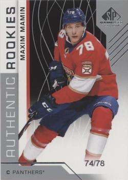 2018-19 SP Game Used #184 Maxim Mamin Front