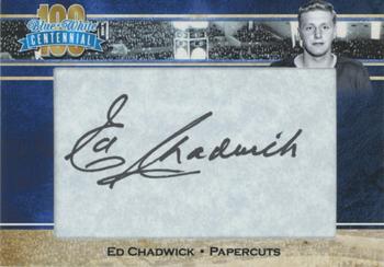 2016 President's Choice Blue and White Centennial - Papercuts #NNO Ed Chadwick Front