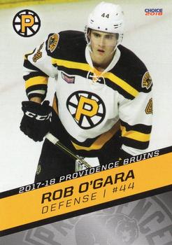 2017-18 Choice Providence Bruins (AHL) #27 Rob O'Gara Front