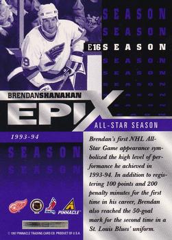 1997-98 Pinnacle Certified - Epix Purple #E16 Brendan Shanahan Back