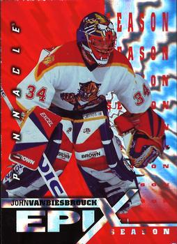 John Vanbiesbrouck Hockey Card 1997-98 Pinnacle #37 John Vanbiesbrouck
