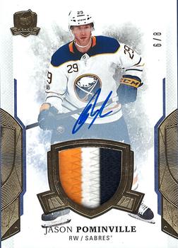 2017-18 Upper Deck The Cup - Gold Foil Patch #9 Jason Pominville Front