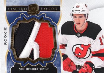 2017-18 Upper Deck The Cup - Limited Logos Autographs #LL-NH Nico Hischier Front
