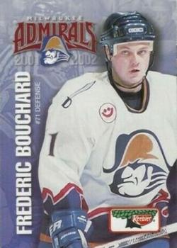2001-02 Keebler Milwaukee Admirals (AHL) #NNO Frederic Bouchard Front