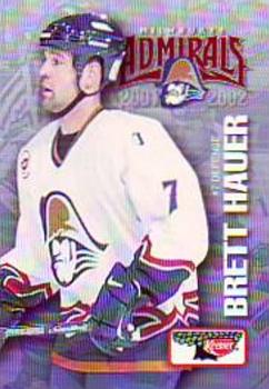2001-02 Keebler Milwaukee Admirals (AHL) #NNO Brett Hauer Front