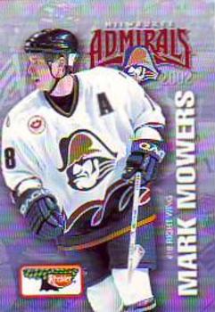 2001-02 Keebler Milwaukee Admirals (AHL) #NNO Mark Mowers Front