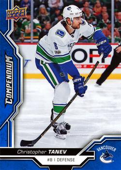2018-19 Upper Deck Compendium - Blue #369 Christopher Tanev Front